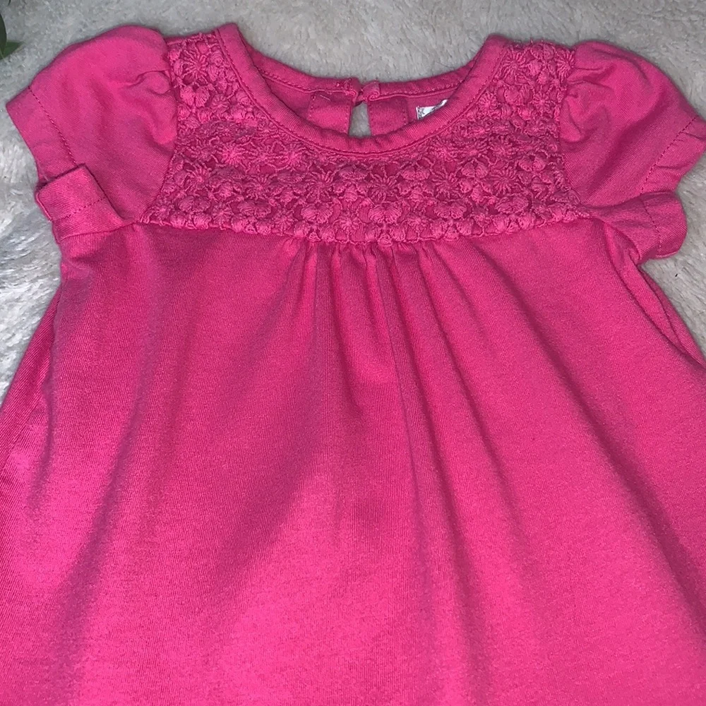 Ralph Lauren Pink Dress 6M Short Sleeves EUC